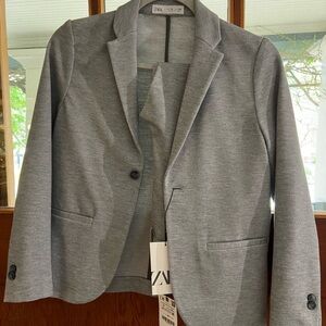 Zara Gray Boy’s Blazer and Pants